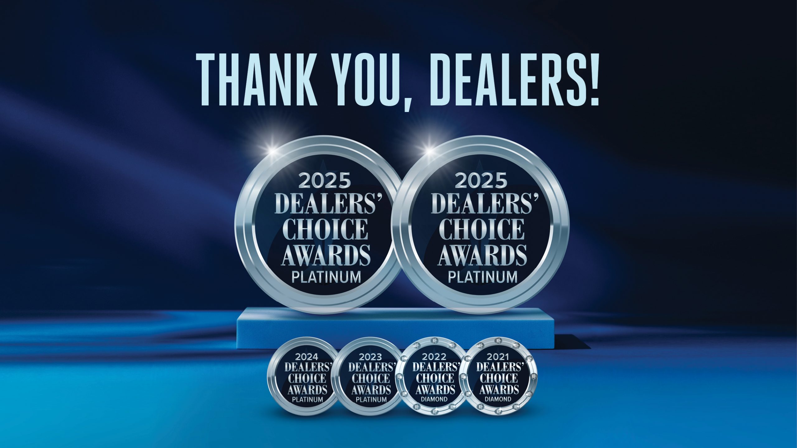 Dealers Choice Thank you Dealers Graphic-DM